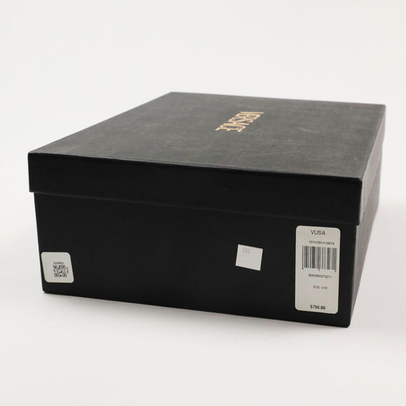 Versace Women Ankle Strap Espadrille Platform Wedge Sandals Navy Size 41EU/11US - Picture 7 of 7